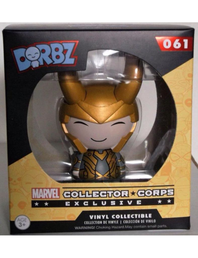 Loki Marvel Collector Dorbz  vinyl figure collectible - Main Image 2
