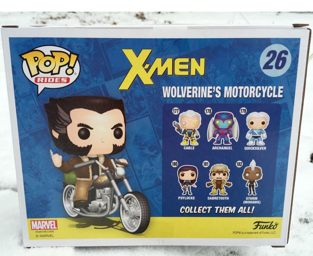 Wolverine’s Motorcycle - Marvel Universe vinyl figure collectible - Main Image 2