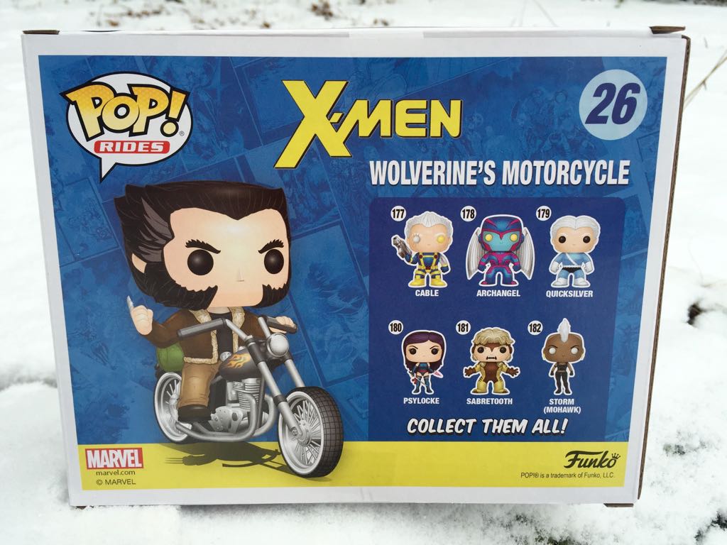 Wolverine’s Motorcycle - Marvel Universe vinyl figure collectible - Main Image 2
