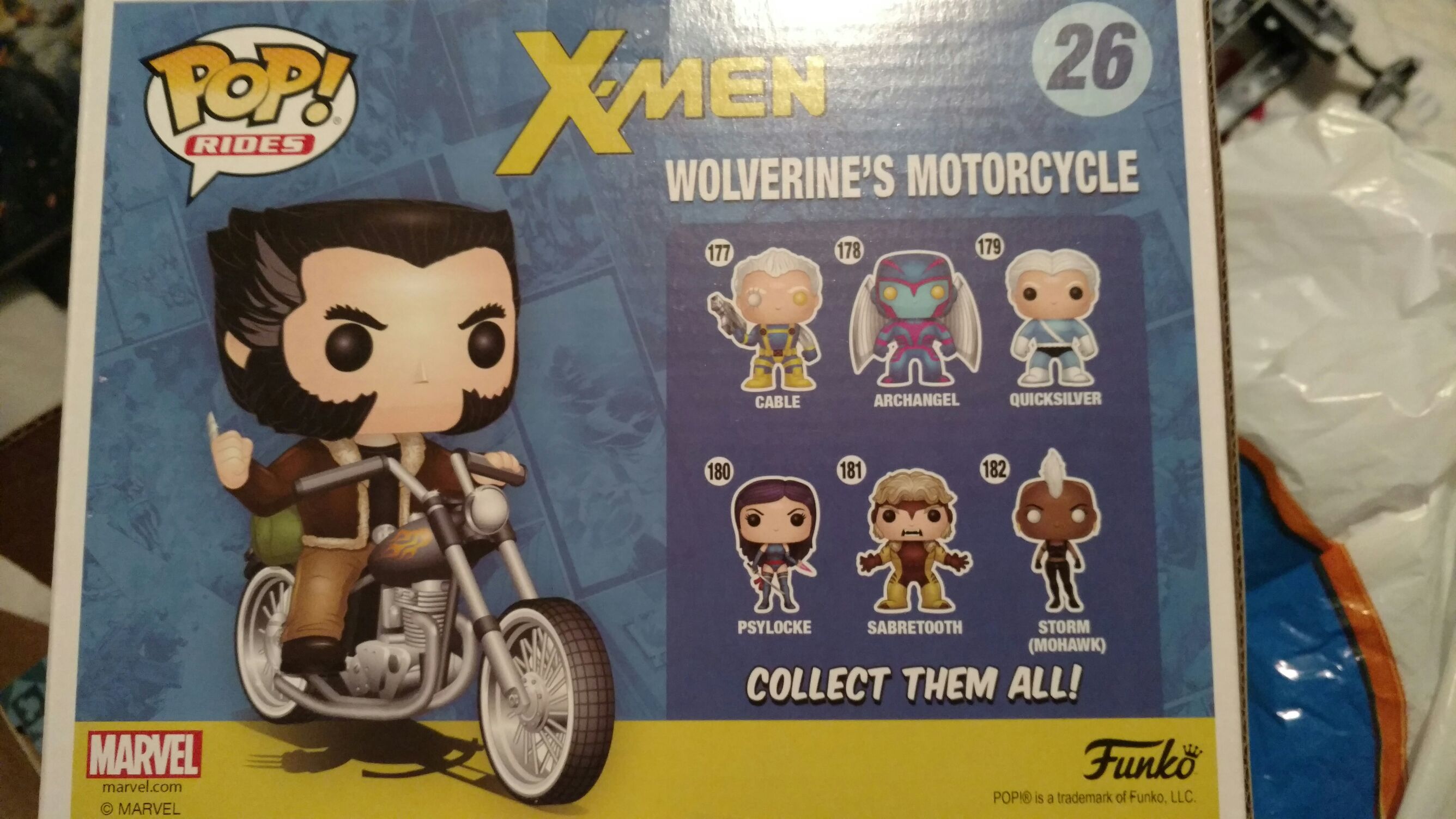 Wolverine’s Motorcycle  vinyl figure collectible - Main Image 2