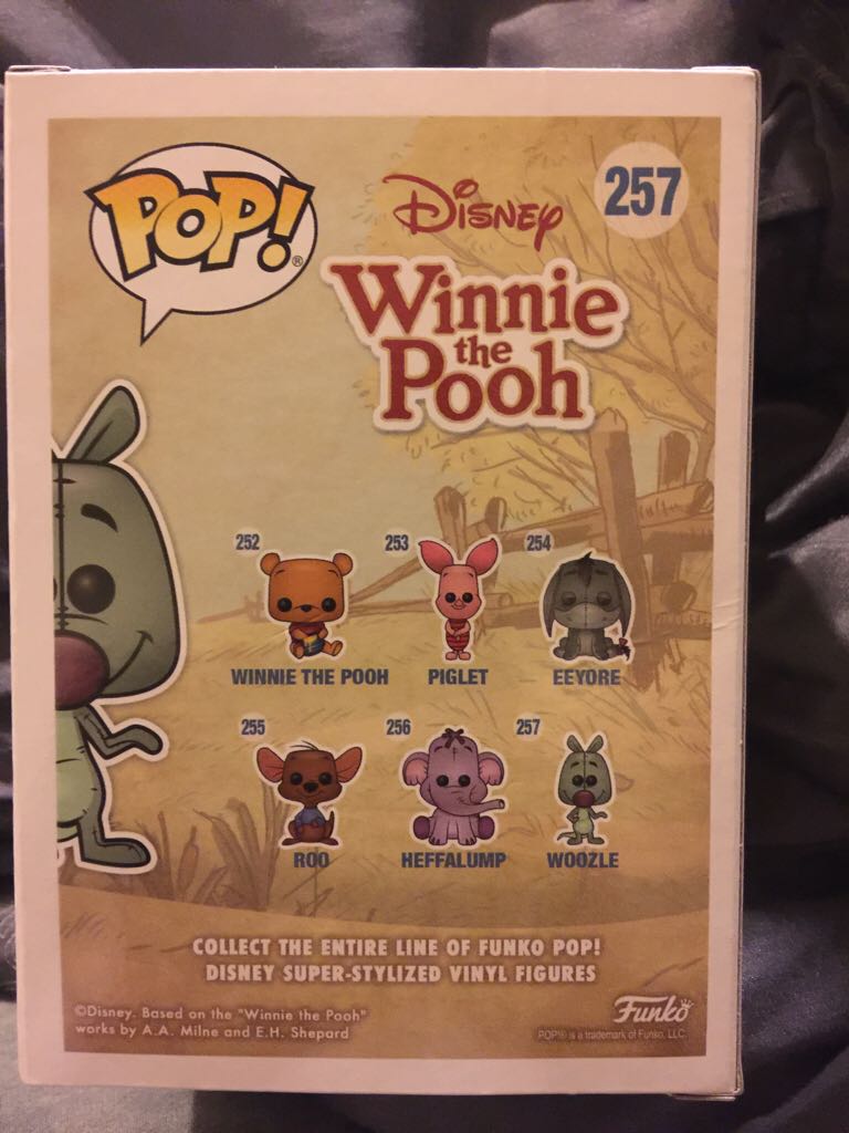 Woozle - Winnie the Pooh vinyl figure collectible [Barcode 889698120050] - Main Image 2
