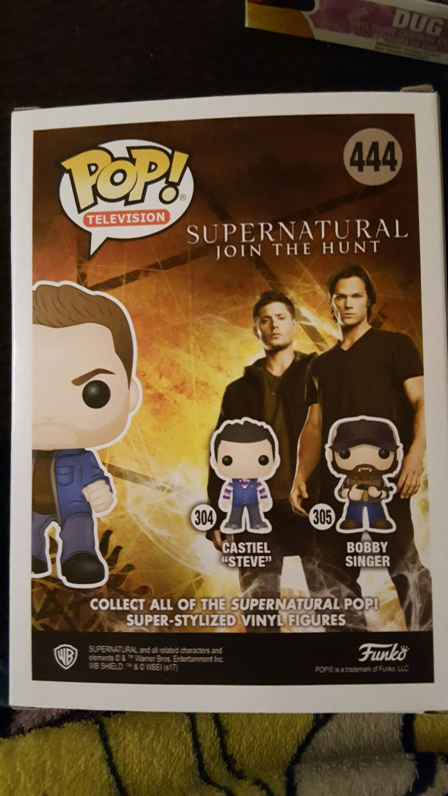 Dean - Supernatural vinyl figure collectible [Barcode 889698123907] - Main Image 2