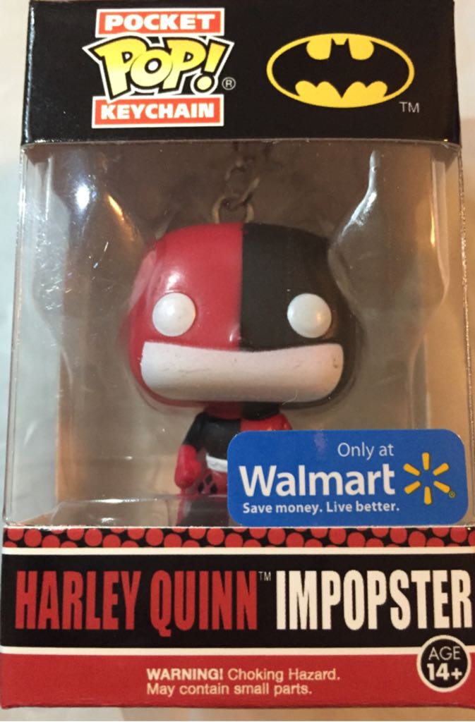 Harley Quinn Impopster Pop Keychain - Batman vinyl figure collectible - Main Image 2