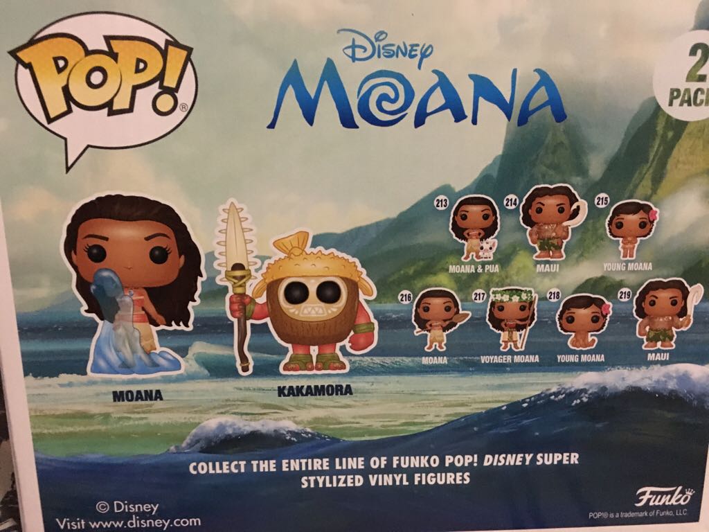 Funko Pop! Disney: Moana With Kakamora 2-pack - Moana vinyl figure collectible [Barcode 889698117975] - Main Image 2