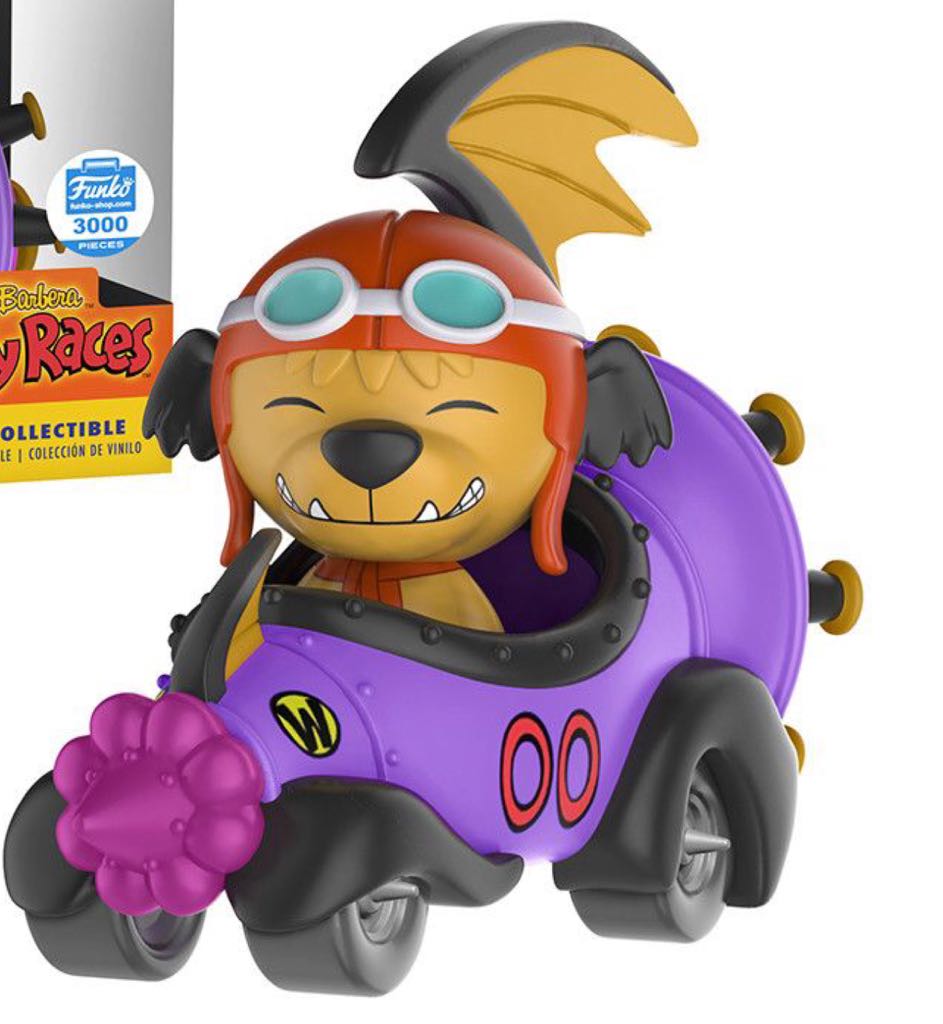 Muttley With Mean Machine - Hanna-Barbera vinyl figure collectible [Barcode 889698117012] - Main Image 2