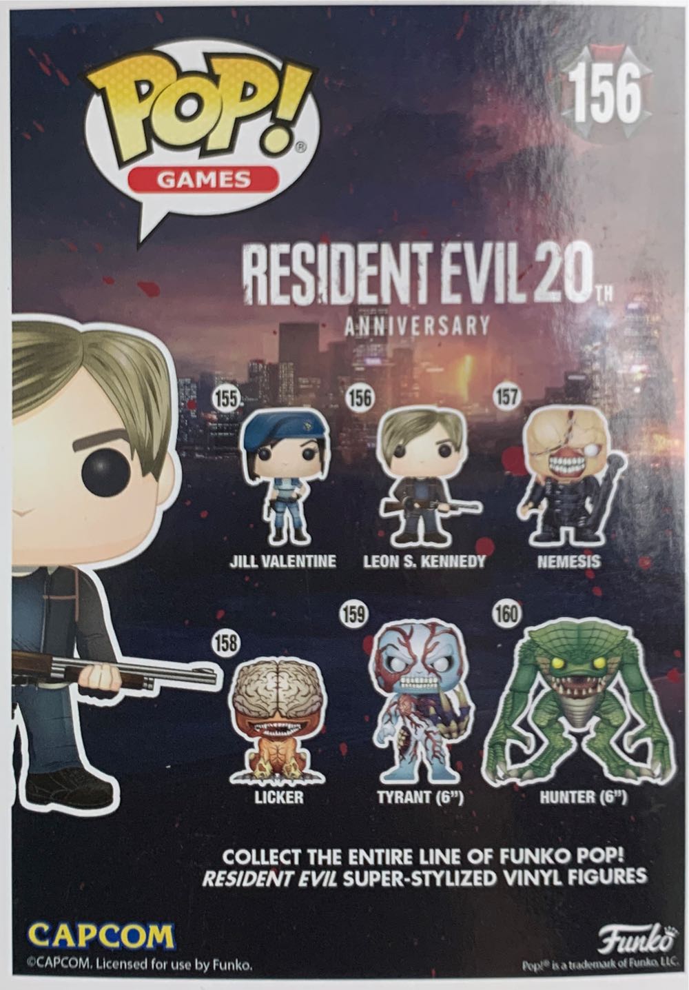 Resident Evil: Leon S. Kennedy  vinyl figure collectible [Barcode 889698117531] - Main Image 3