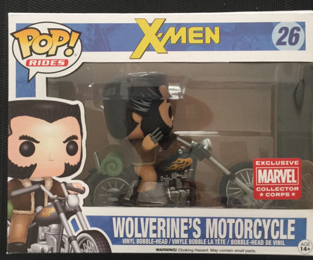 Wolverineâs Motorcycle - X-Men vinyl figure collectible - Main Image 2