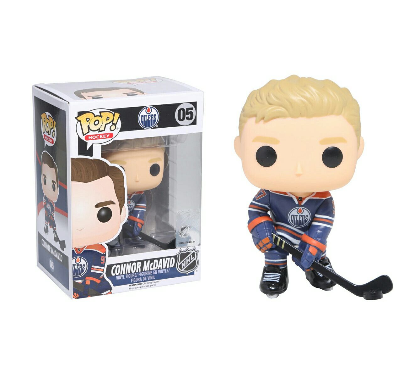 Funko NHL Connor McDavid (05) Edmonton Oilers   vinyl figure collectible [Barcode 889698112116] - Main Image 2
