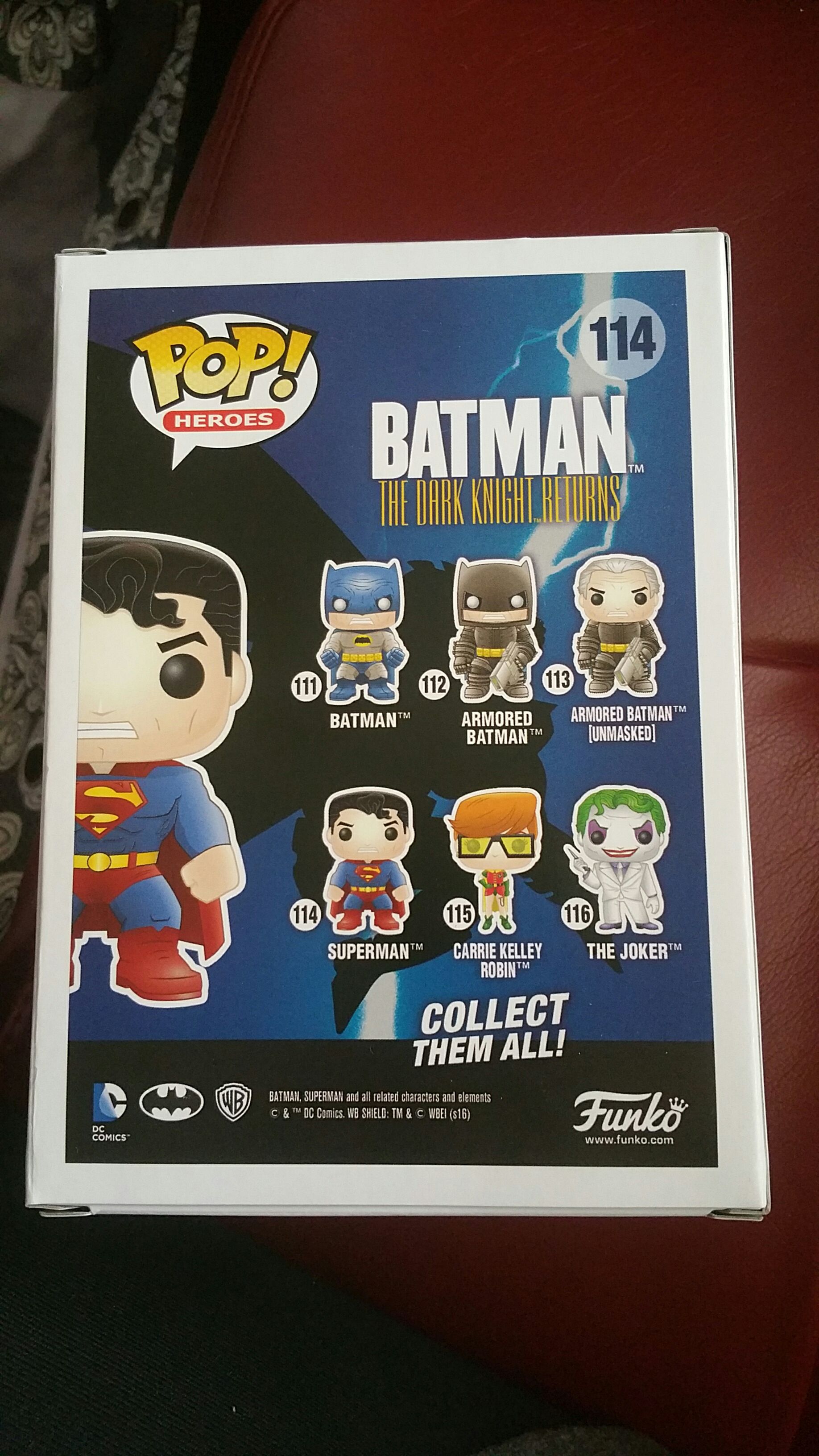Superman: Superman, #114 - DC Universe vinyl figure collectible [Barcode 849803096427] - Main Image 2