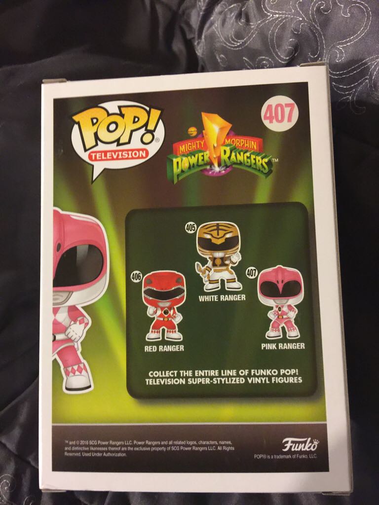 Pink Ranger (Action Pose) (Metallic) - Mighty Morphin Power Rangers vinyl figure collectible [Barcode 889698125772] - Main Image 2