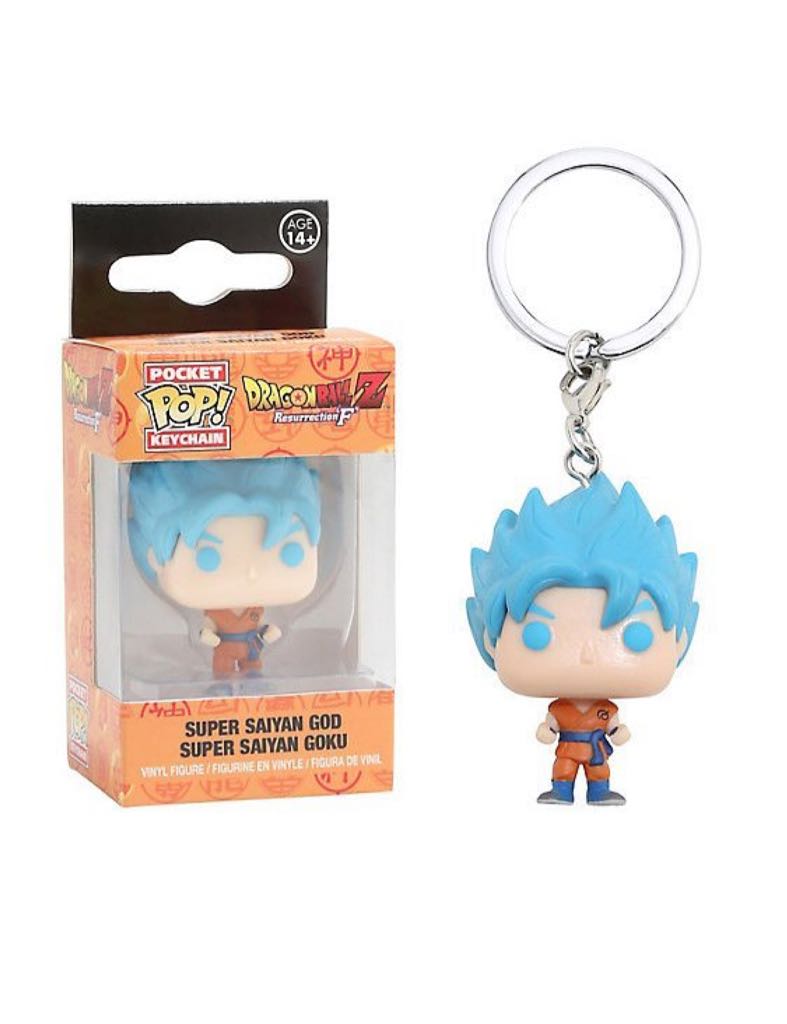 Super Saiyan God Super Saiyan Goku Pocket Pop - Dragon Ball Z vinyl figure collectible [Barcode 889698125208] - Main Image 2
