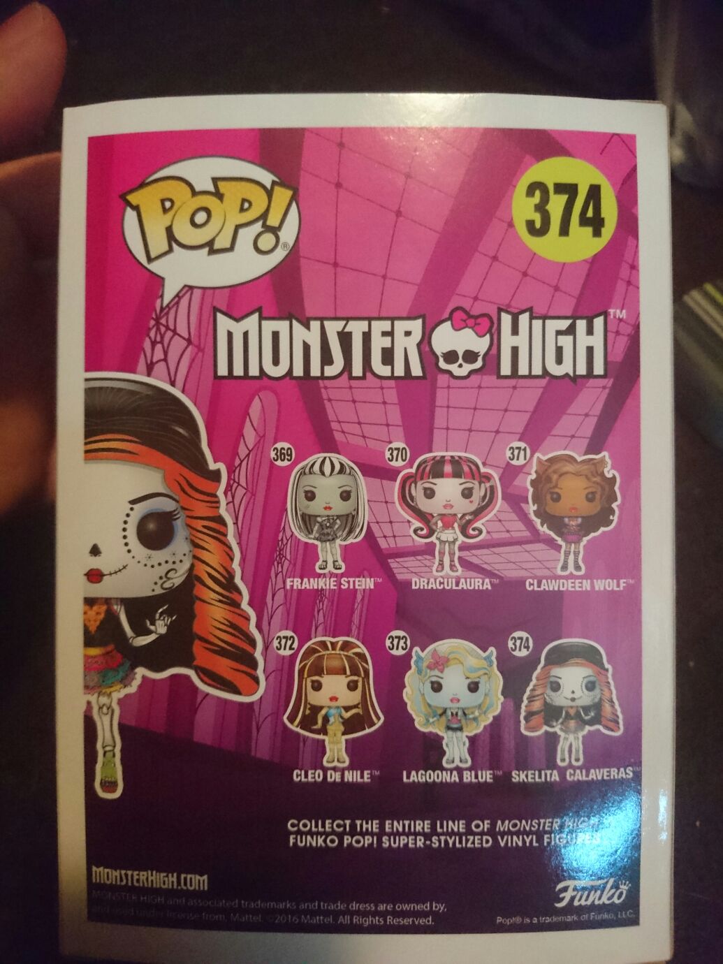 Skelita Calaveras  vinyl figure collectible [Barcode 889698116176] - Main Image 2