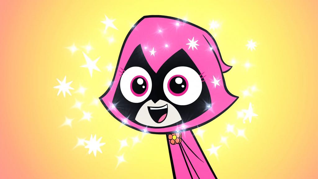 Raven - Teen Titans Go! vinyl figure collectible [Barcode 889698131247] - Main Image 2