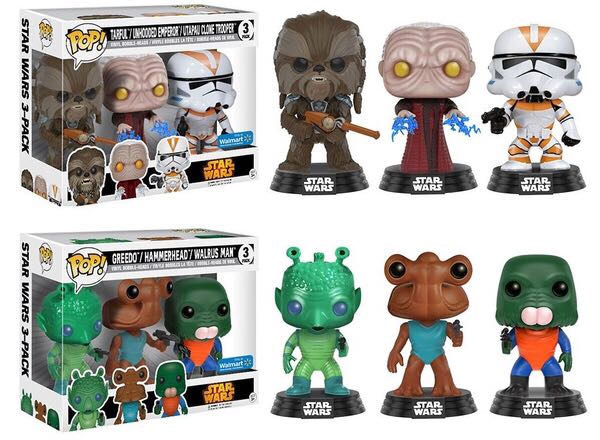 Star Wars: Greedo, Hammerhead And Walrus Man - Star Wars vinyl figure collectible - Main Image 2