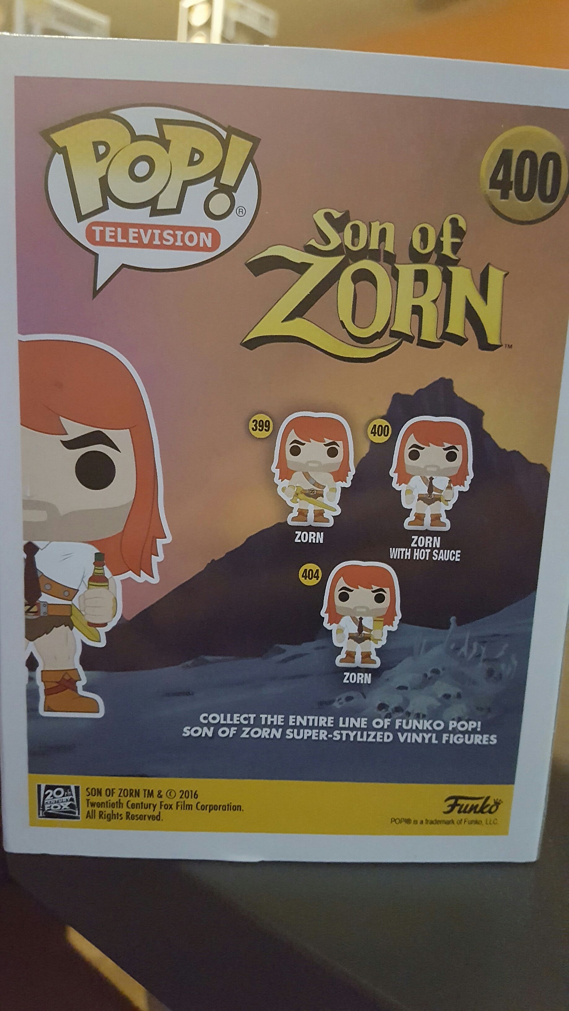 Son of Zorn 400: Zorn with Hot Sauce - Son of Zorn vinyl figure collectible - Main Image 2