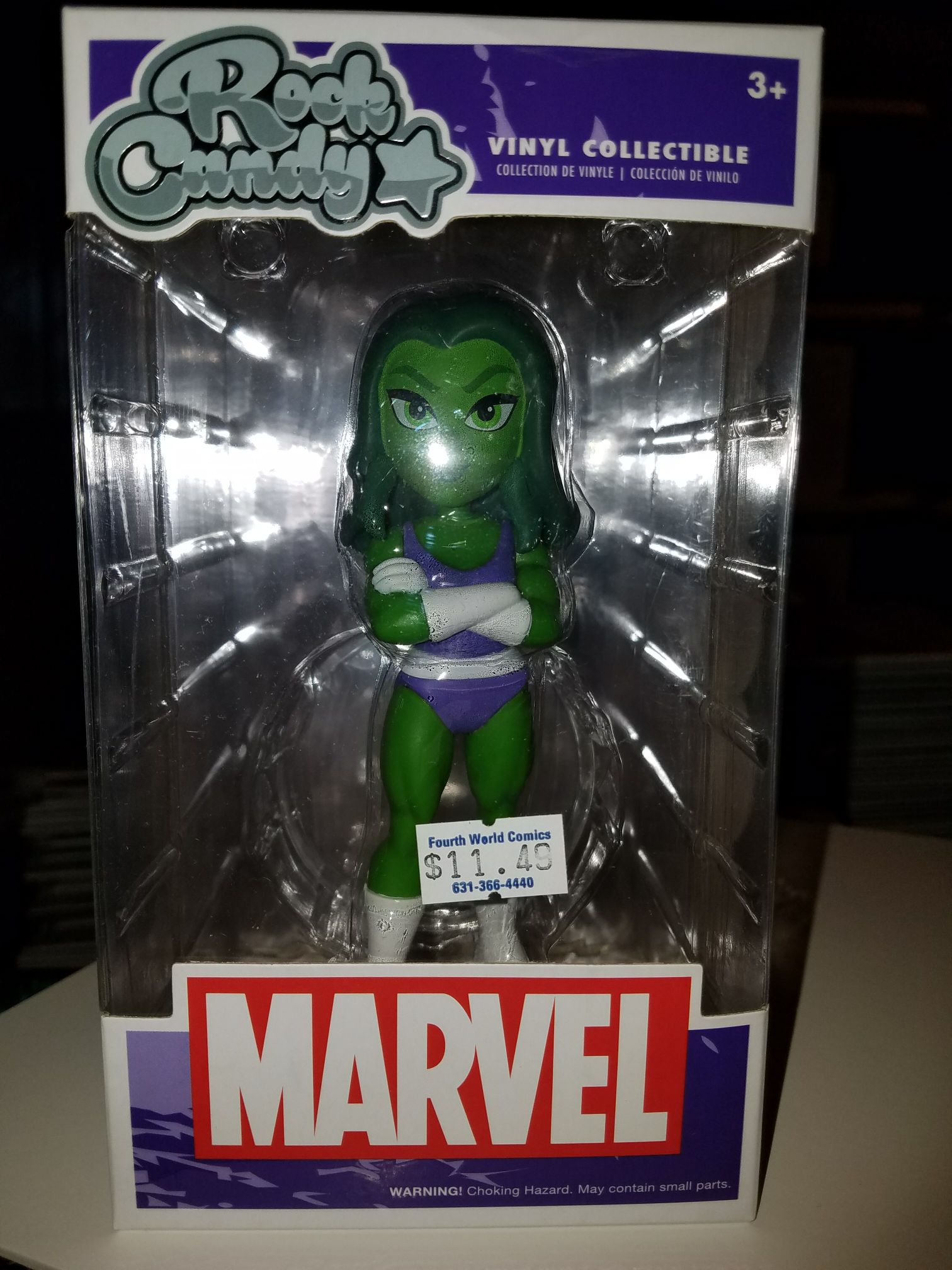 She-Hulk - Marvel Universe vinyl figure collectible [Barcode 889698116893] - Main Image 2