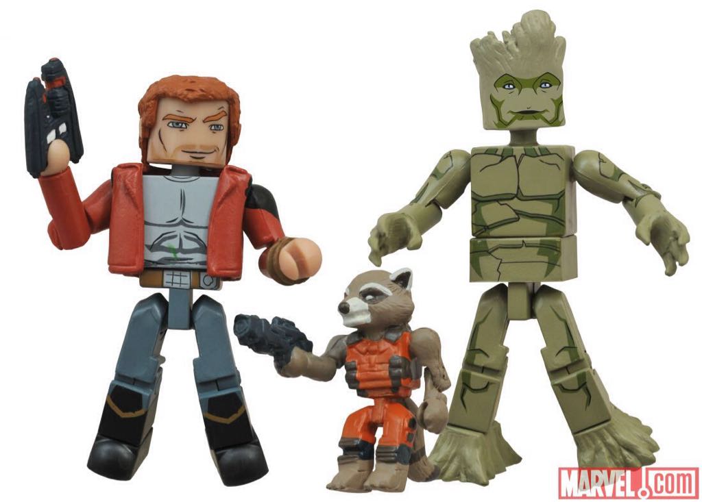 Guardians Of The Galaxy MiniMates  vinyl figure collectible - Main Image 2