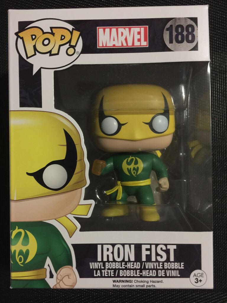 Iron Fist (Yellow) - Marvel Universe vinyl figure collectible [Barcode 889698111270] - Main Image 2