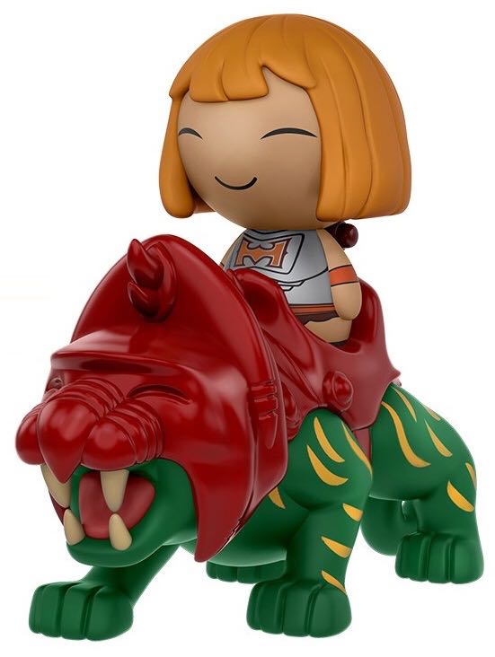 He-Man with Battlecat - Masters of the Universe vinyl figure collectible [Barcode 889698114684] - Main Image 2
