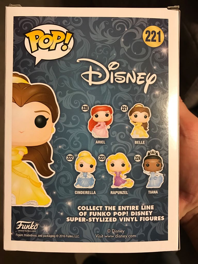 Belle (Signed) - Disney vinyl figure collectible [Barcode 889698125758] - Main Image 2