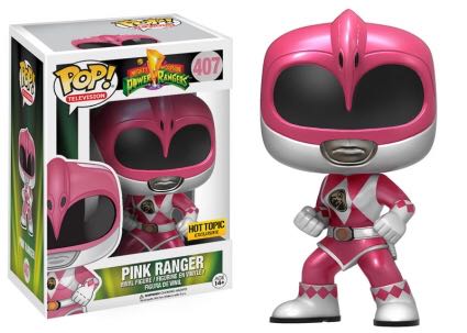 Mighty Morphin Power Rangers - Pink Ranger (Metallic) - Mighty Morphin Power Rangers vinyl figure collectible - Main Image 2