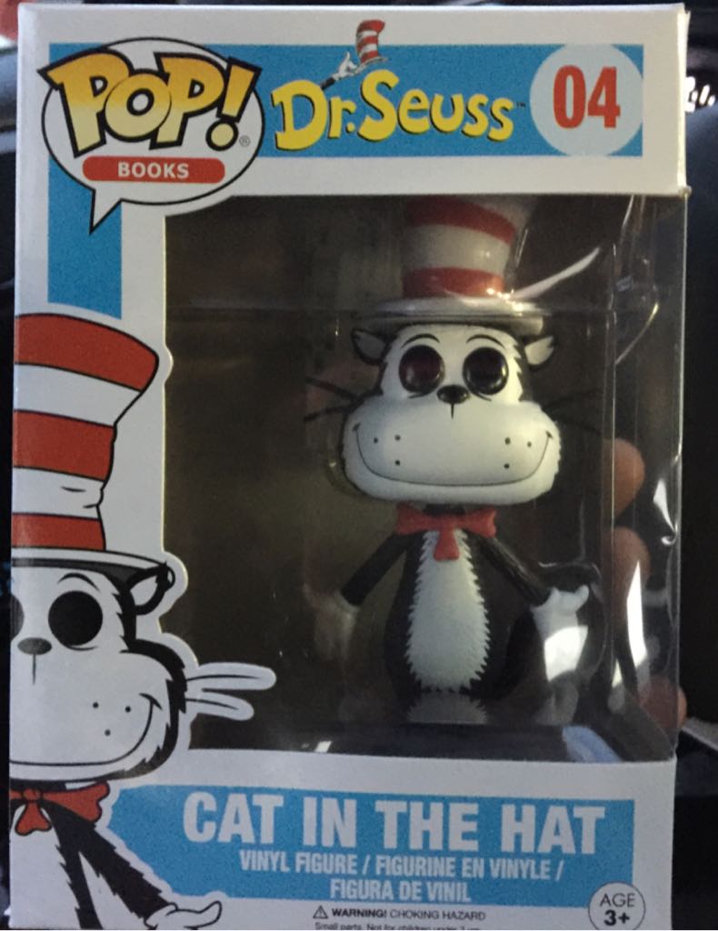 Cat In The Hat - Dr. Seuss vinyl figure collectible [Barcode 889698124492] - Main Image 2