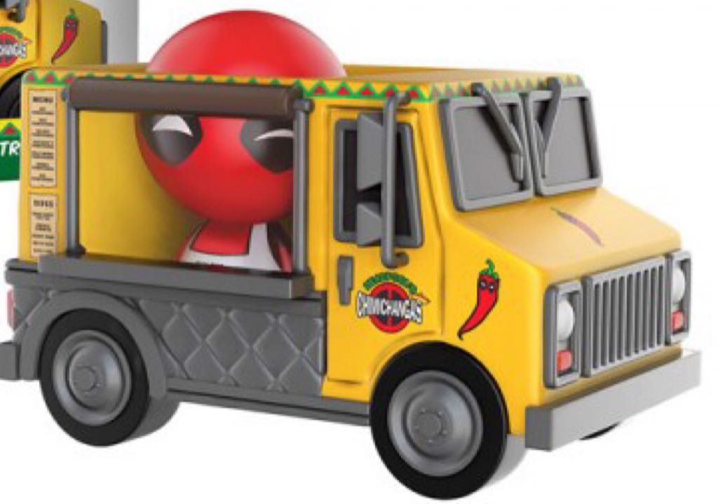 Deadpool with Chimichanga Truck - Deadpool vinyl figure collectible [Barcode 889698113045] - Main Image 2