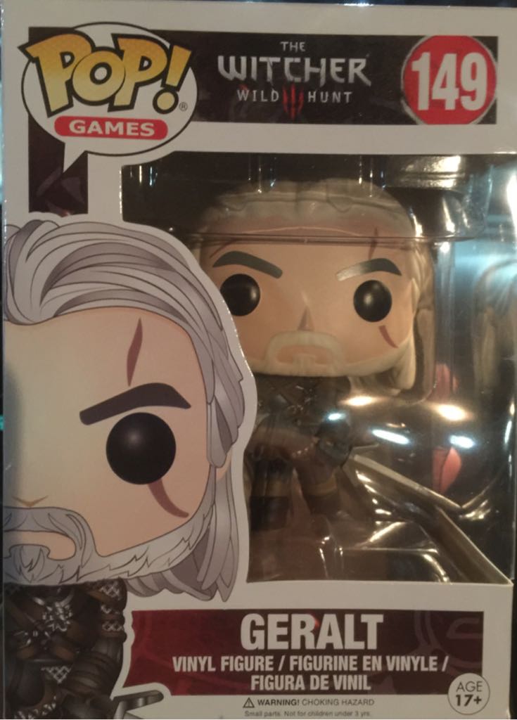 Geralt: Wild Hunt - Witcher vinyl figure collectible [Barcode 889698121347] - Main Image 2