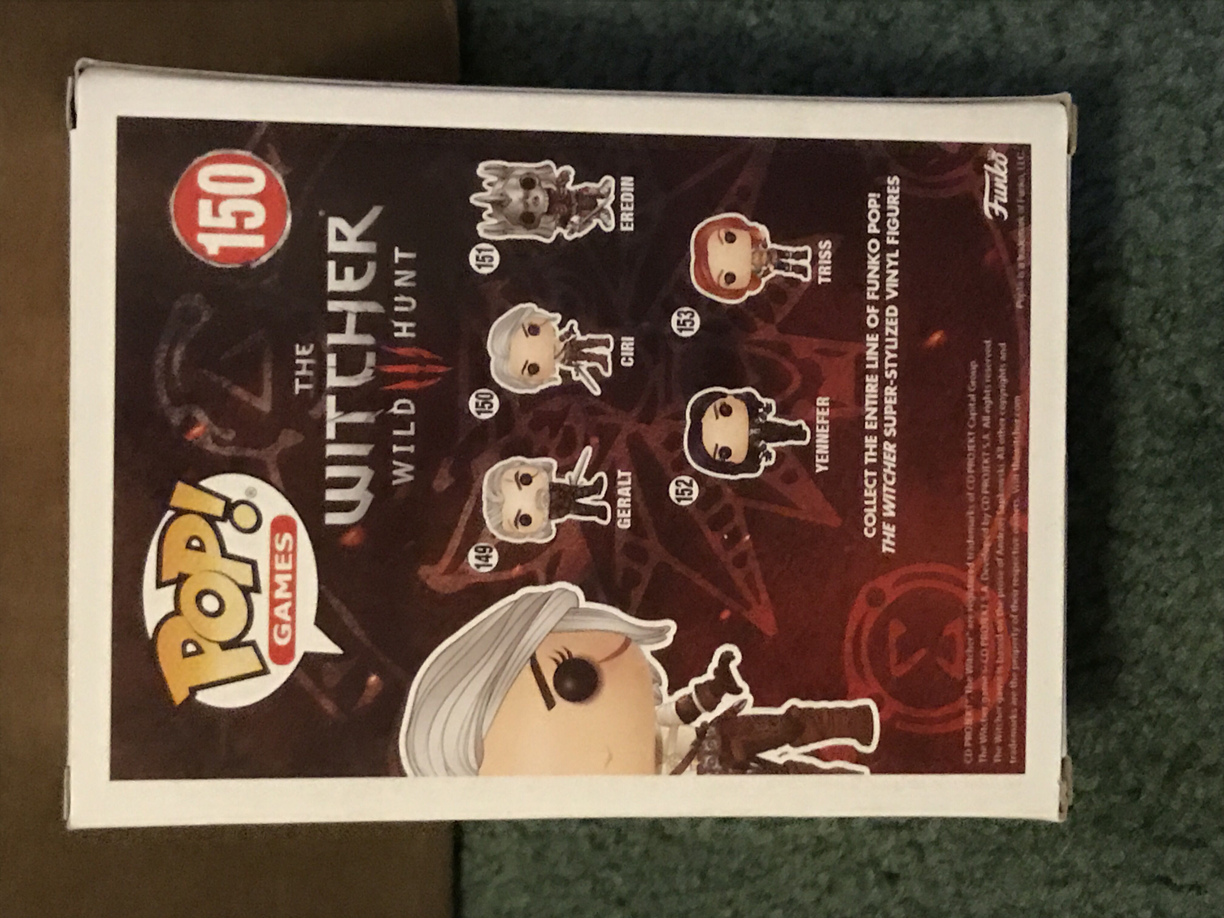Ciri  vinyl figure collectible [Barcode 889698121330] - Main Image 3
