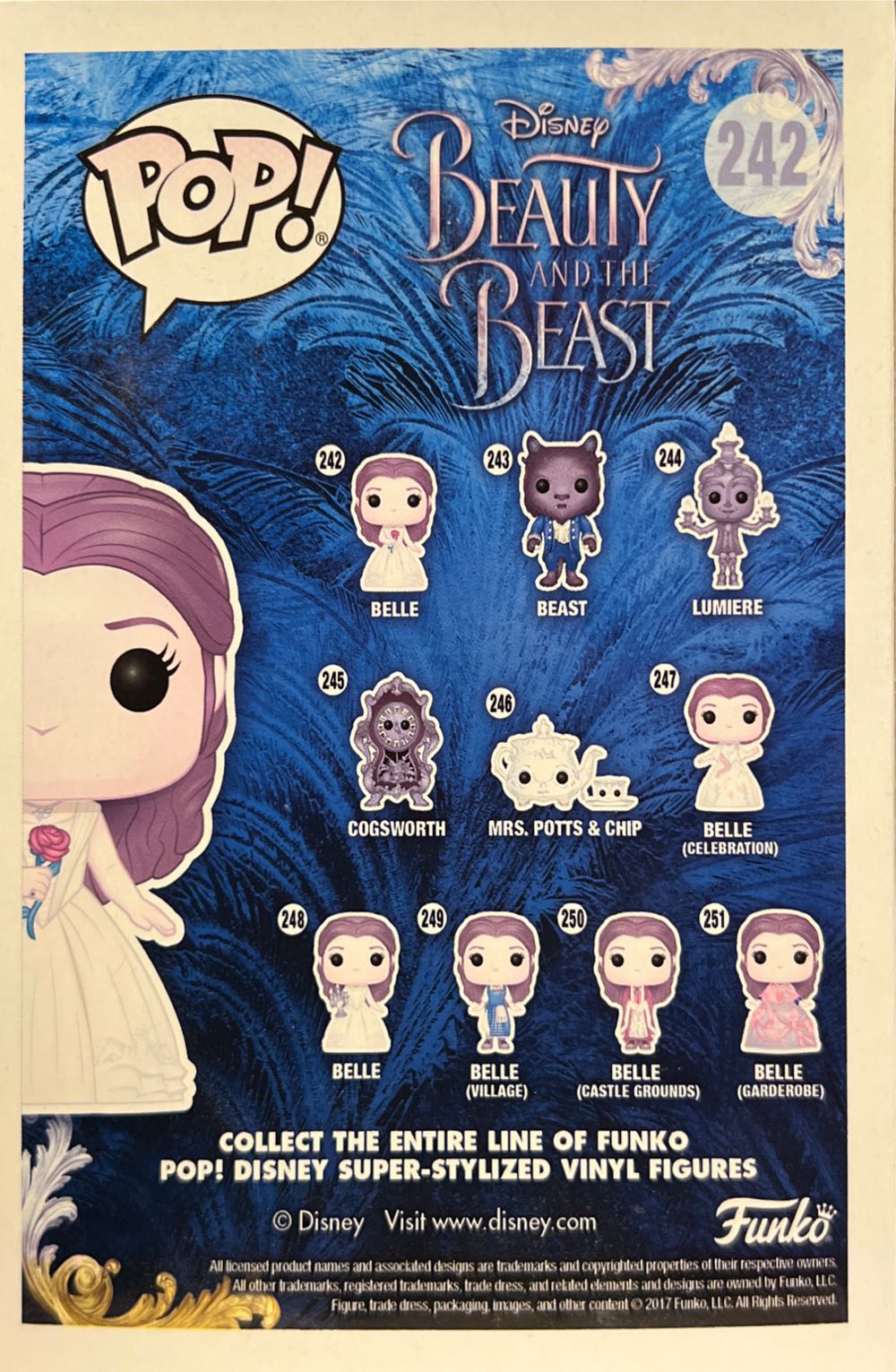 Belle - Beauty and the Beast vinyl figure collectible [Barcode 889698115643] - Main Image 3
