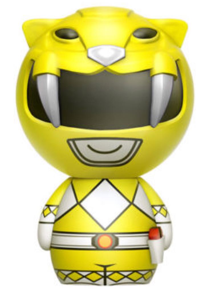 Dorbz Power Rangers: Yellow Ranger # 257 - Mighty Morphin Power Rangers vinyl figure collectible [Barcode 849803069445] - Main Image 2