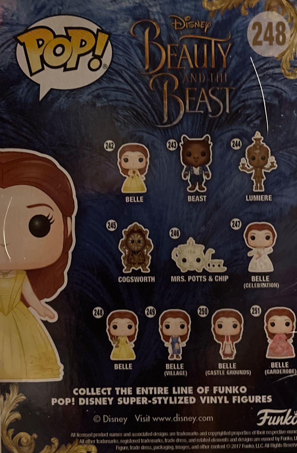 Belle - Beauty and the Beast vinyl figure collectible [Barcode 889698123273] - Main Image 3