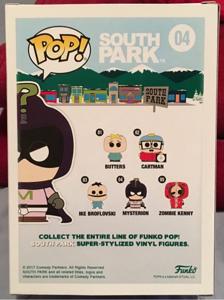 Mysterion - South Park vinyl figure collectible [Barcode 889698123020] - Main Image 2