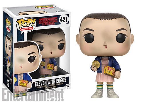 Eleven With Eggos - Stranger Things vinyl figure collectible [Barcode 889698133180] - Main Image 2
