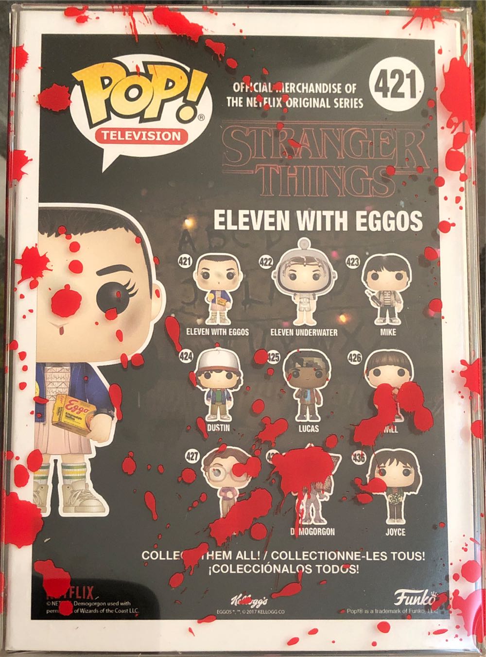 Eleven With Eggos - Stranger Things vinyl figure collectible [Barcode 889698133180] - Main Image 4