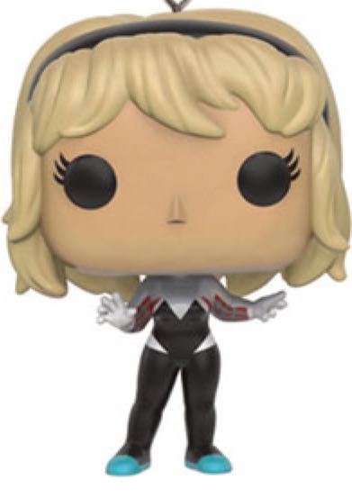 Spider-Gwen Unmasked Pop Keychain  vinyl figure collectible - Main Image 2