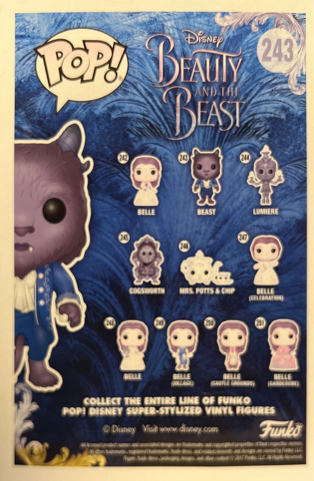 Beauty And The Beast: Beast - Beauty and the Beast vinyl figure collectible [Barcode 889698123181] - Main Image 3