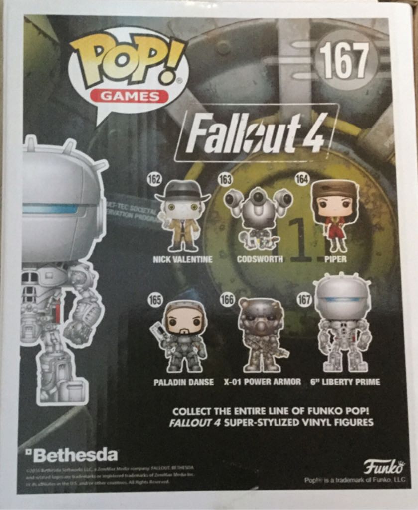 Fallout 4 - Liberty Prime - Fallout vinyl figure collectible [Barcode 889698122948] - Main Image 2