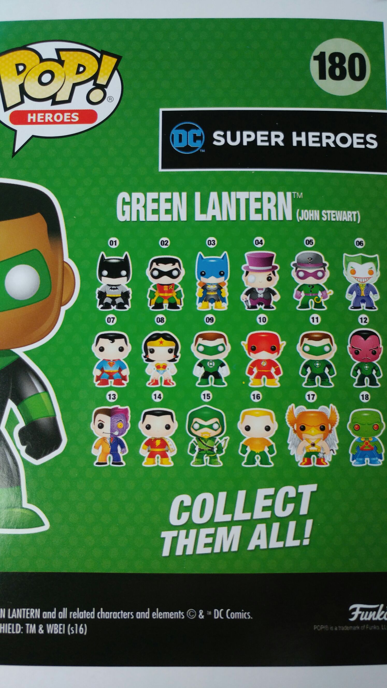 Green Lantern: John Stewart - Green Lantern vinyl figure collectible [Barcode 889698138772] - Main Image 2