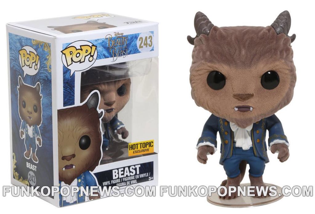 Beauty And Beast Flocked - Beauty and the Beast vinyl figure collectible - Main Image 2