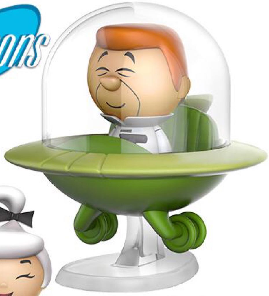 George Jetson with Spaceship  vinyl figure collectible [Barcode 889698123952] - Main Image 2