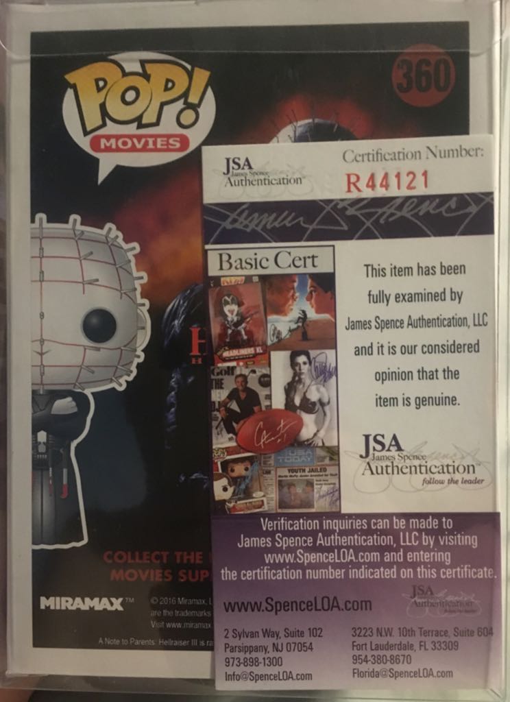 Pinhead (HT)  vinyl figure collectible - Main Image 2