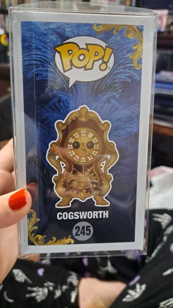 Beauty And The Beast: Cogsworth - Beauty and the Beast vinyl figure collectible [Barcode 889698123204] - Main Image 3