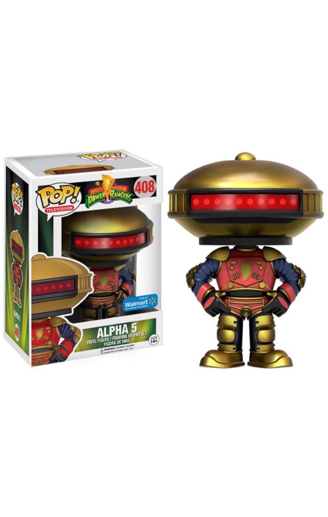 Power Rangerd: Alpha 5 - Mighty Morphin Power Rangers vinyl figure collectible - Main Image 2