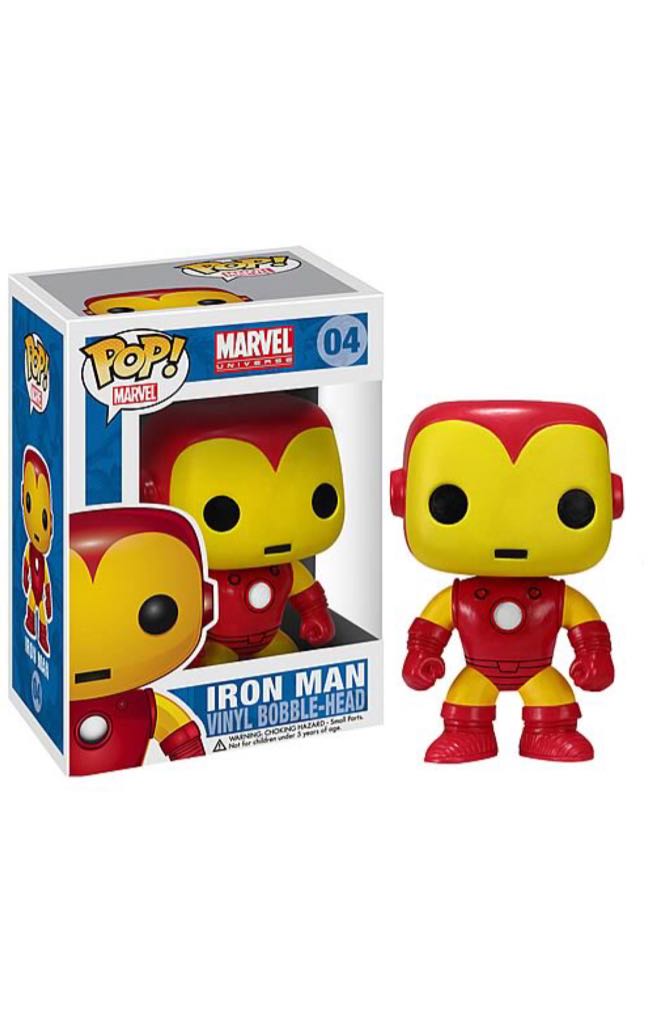 Iron Man Bobble Head - Iron Man vinyl figure collectible - Main Image 2
