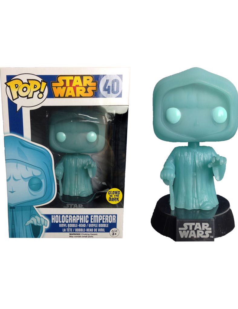 Star Wars: Holographic Emperor, Palpatine - Star Wars vinyl figure collectible - Main Image 2