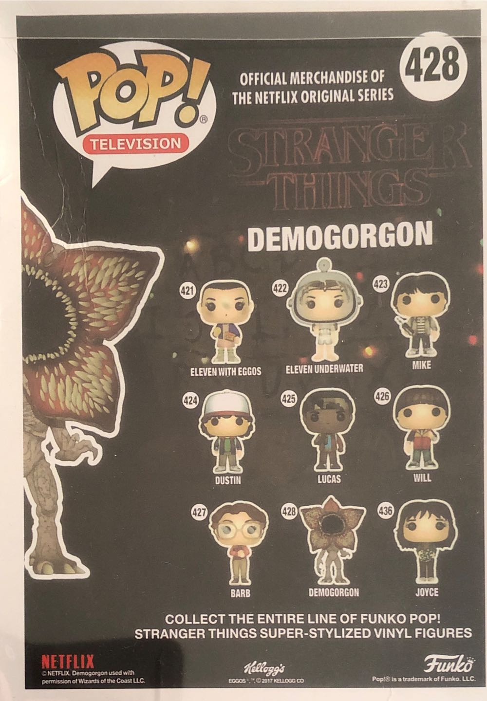Demogorgon - Stranger Things vinyl figure collectible [Barcode 889698133272] - Main Image 3