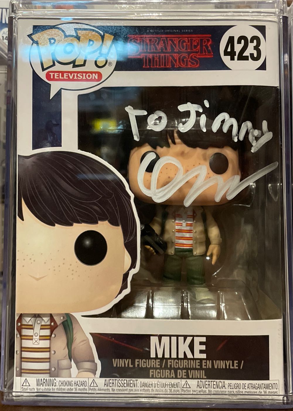 Stranger Things 1:  423 Mike - Stranger Things vinyl figure collectible [Barcode 889698133227] - Main Image 3