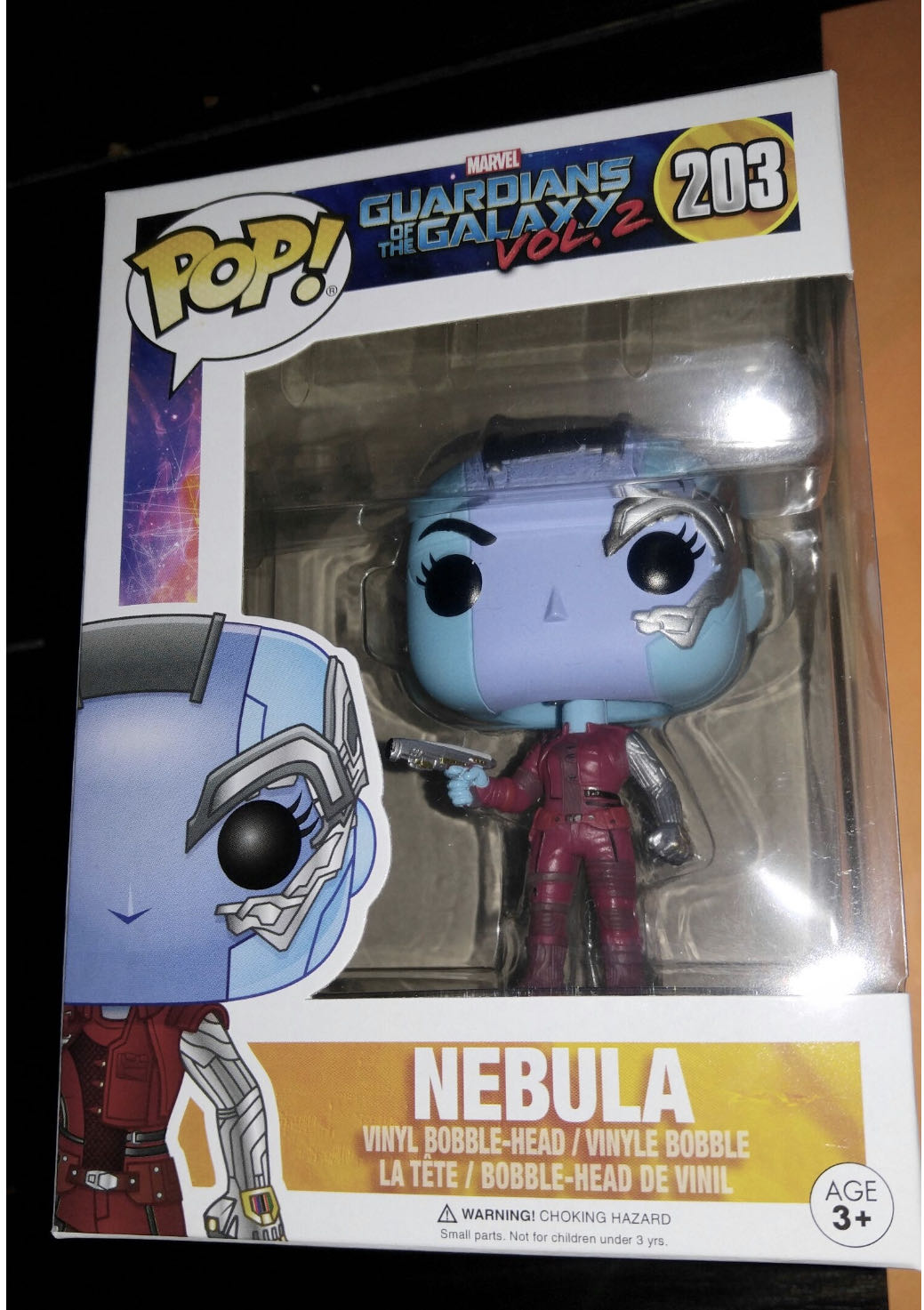Funko Pop! Guardians Of The Galaxy Vol. 2: Nebula # 203 - Guardians of the Galaxy vinyl figure collectible [Barcode 889698131551] - Main Image 3