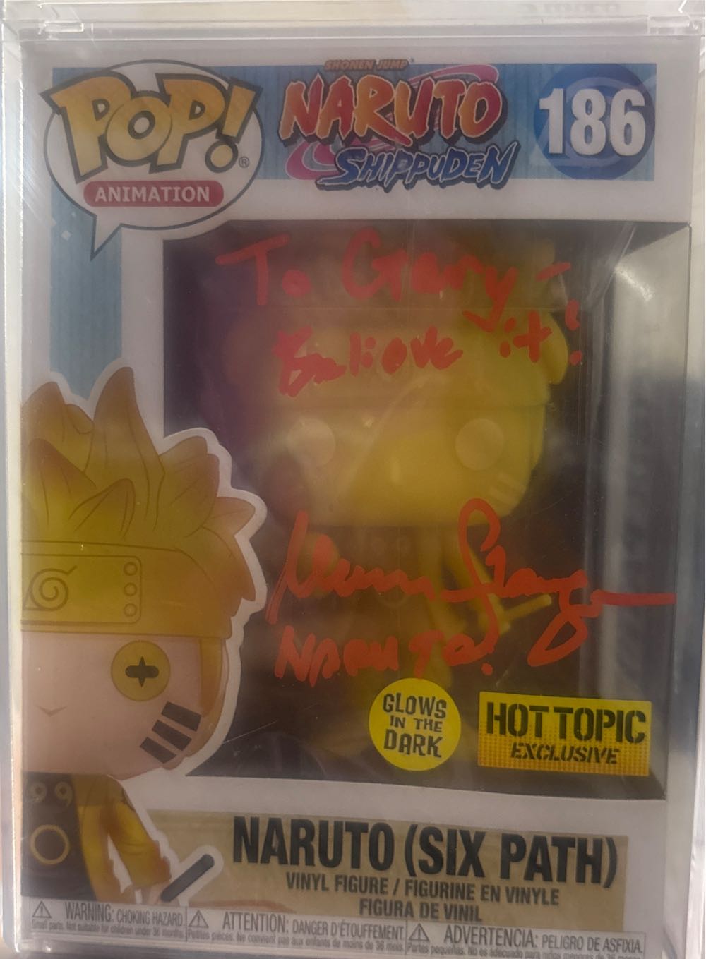 Naruto: Naruto (Six Path), #186 - Naruto Shippuden vinyl figure collectible [Barcode 889698129992] - Main Image 3